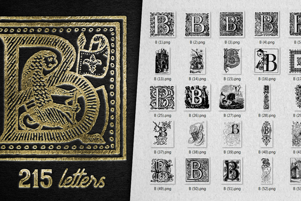 28 IN 1 VINTAGE LETTERS COLLECTION preview 4