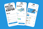 KicksKeeper - Shoe Store Mobile App, an App Template by twinstd (Thumbnail 4 of 5)