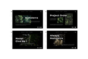 Monsterra - Keynote Template