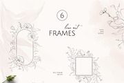 FINE GARDEN line art floral set, a Decorative Illustration by Yuliia Lashevska (Thumbnail 6 of 12)