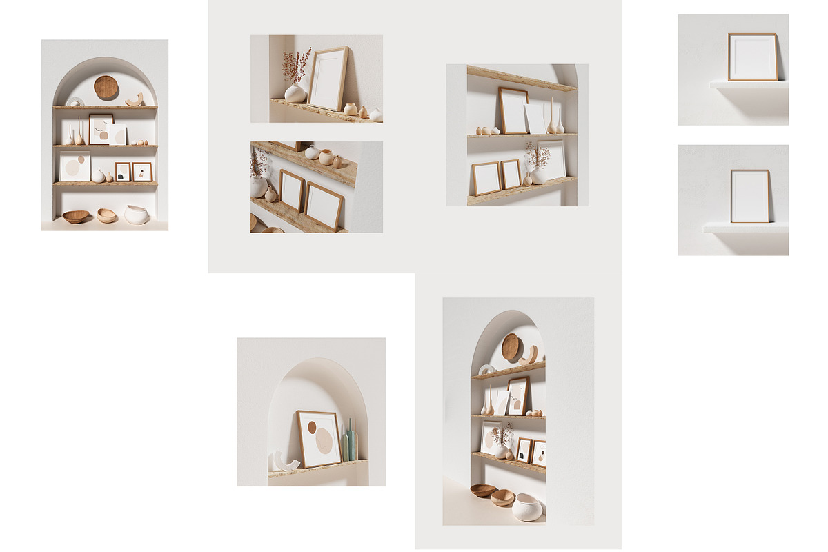 SALE Artisan Mockup Bundle, a Print Template by LINII (Photo 3 of 17)