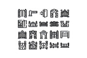Gate icons set for property and, an Object Graphic by pikepicture (Thumbnail 1 of 3)