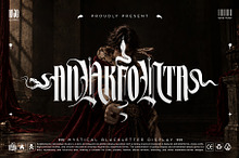 Anakfonta Typeface