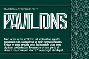 TRADITIONAL TECHNIQUES - SPORT FONT, a Sans Serif Font by 177Studio (Thumbnail 4 of 8)