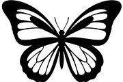 Elegant Butterfly Silhouette, an Object Graphic by Designer_Momina (Thumbnail 14 of 18)