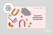 3D Geometrics, a Pattern Graphic by Geometrica Bureau (Thumbnail 9 of 11)