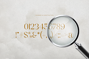 Melinda Elegant Modern Font, a Sans Serif Font by Jaruka (Thumbnail 7 of 10)