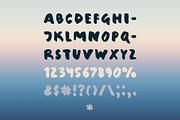 Sloppy brush font, a Script Font by VyacheslavKolb (Thumbnail 3 of 5)