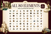 Luxury Life Vision Board 80 PNGs, an Object Graphic by KamimiArt (Thumbnail 2 of 6)