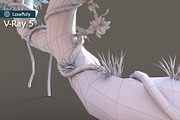 Subdivision&LowPoly fairy tree house, an Architecture 3D Model by Cute & 3D (Thumbnail 14 of 28)