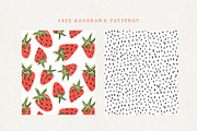Strawberry Handwritten Font, a Script Font by Craft & Bear (Thumbnail 4 of 4)