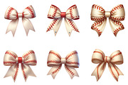 Coquette Baseball Bow, an Illustration by GatewayDesign (Thumbnail 2 of 3)