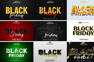 Psd Editable 3d Text Effect Bundle, a Layer Style Add-On by Md Jahidul99