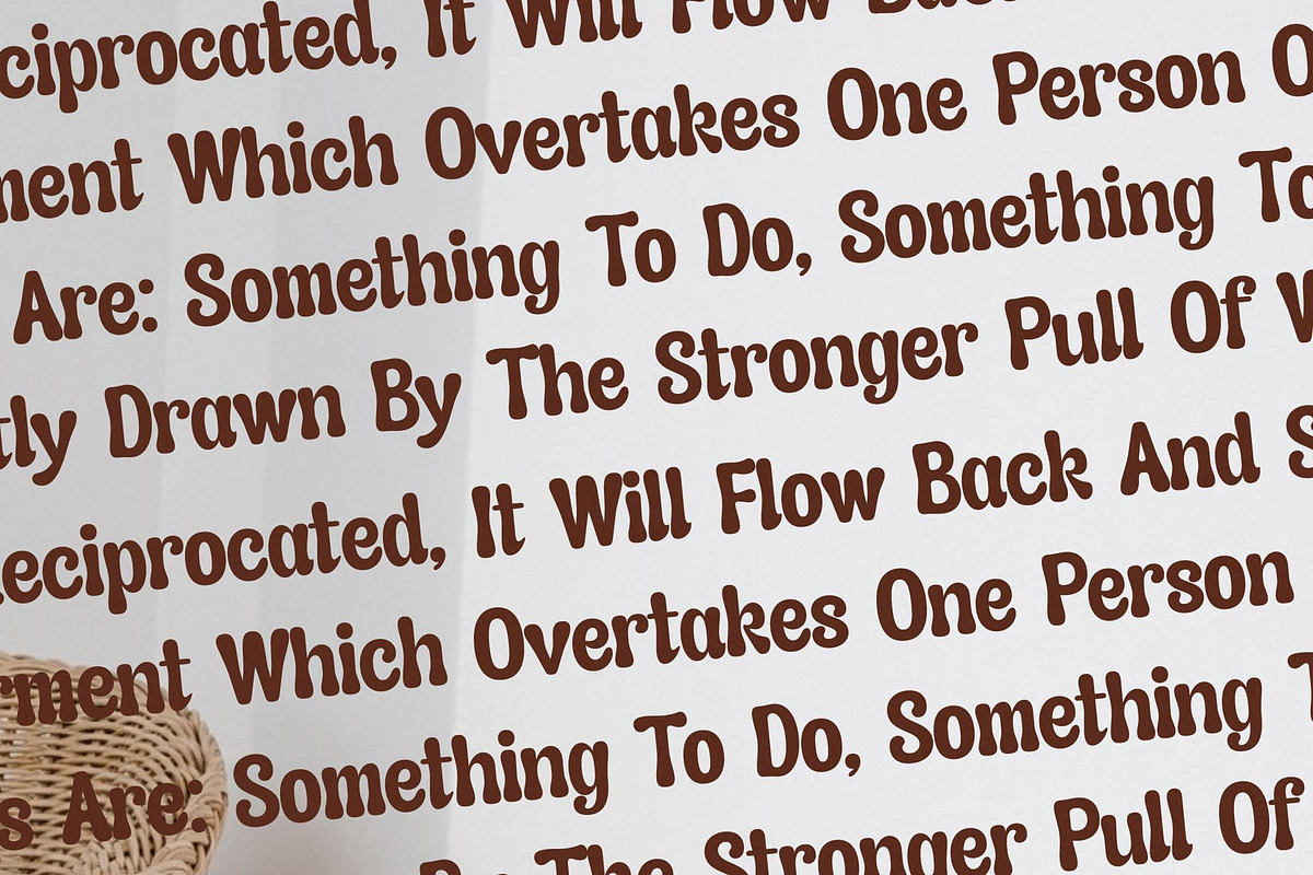 Asterah Quirkyn  Chunky Groovy Font, a Serif Font by Letterena Studios (Photo 10 of 15)