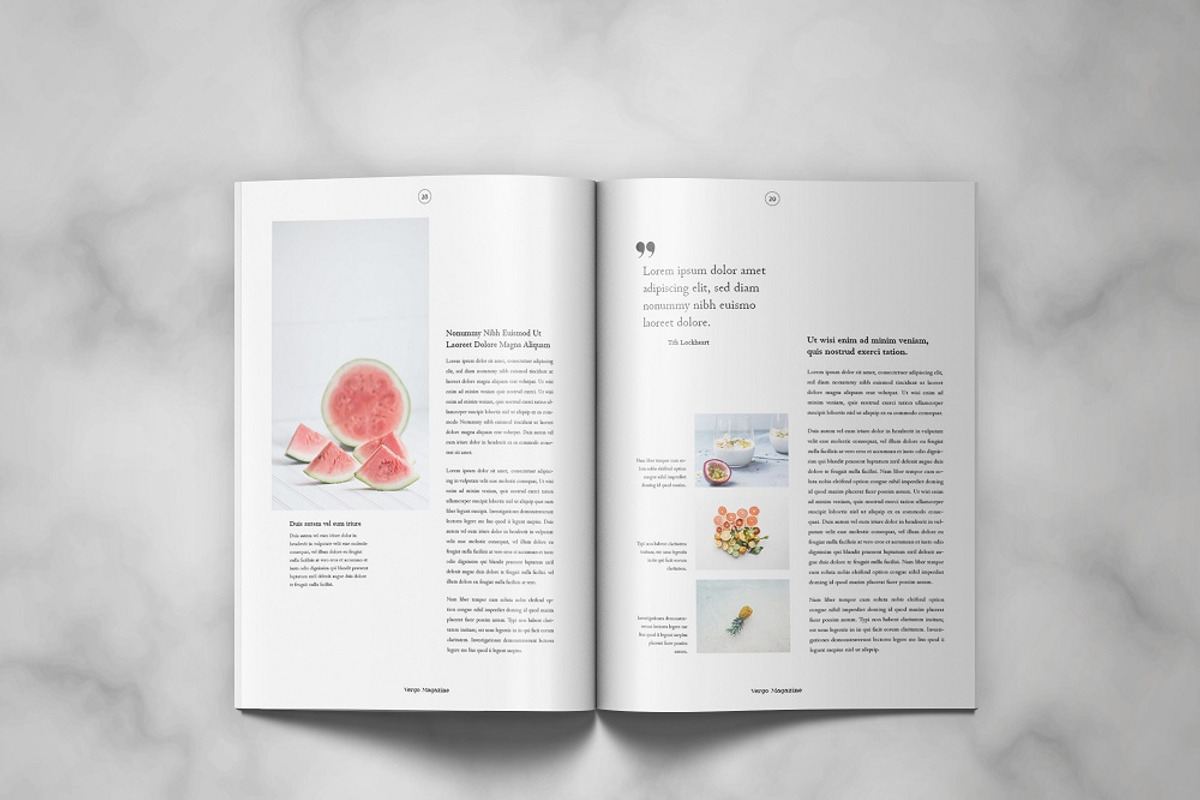 Vergo Magazine (2018 Edition), a Magazine Template by Bokuto (Photo 9 of 12)