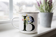Mug sublimation design with letters, a Decorative Illustration by Larisa Maslova (Thumbnail 2 of 2)