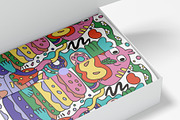 Fast Food Doodles. Vector and raster, a Food Illustration by Oliana Moroz (Thumbnail 12 of 25)