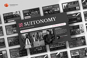 Men's Fashion Powerpoint Template, a Presentation Template by fluffstudio (Thumbnail 1 of 4)