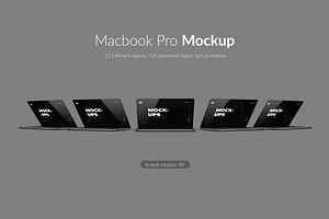 Macbook Mockup Packs