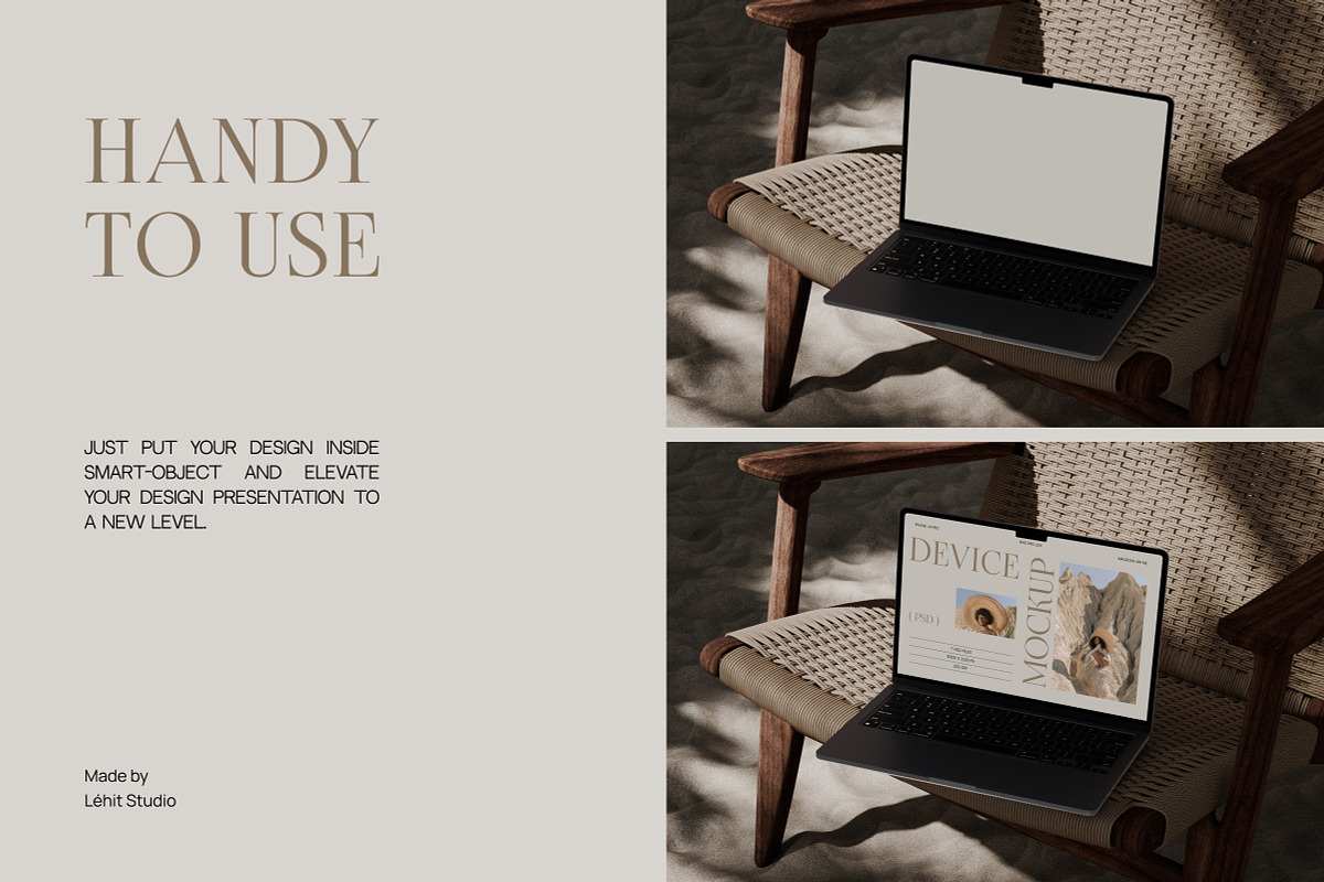 Beach Sand Edition | Device Mockups, a Device Mockup by lehit.studio (Photo 6 of 9)