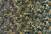 12 Wei's Night Pavilion Patterns, a Pattern Graphic by Inknfolly (Thumbnail 3 of 7)
