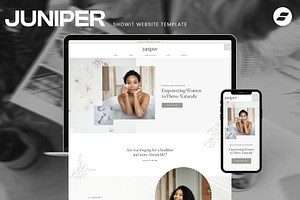 Juniper: Showit website template, a Templates & Theme by Aspen Creative Studio