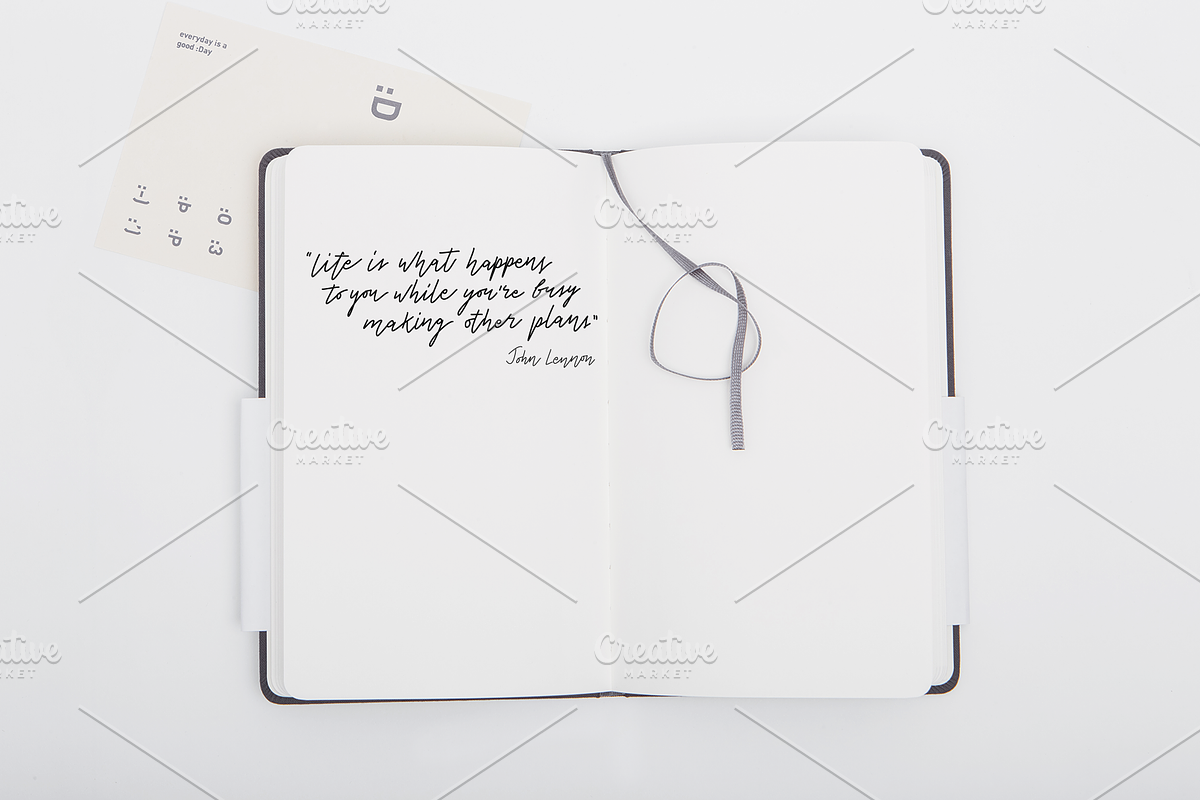 21 Mindfulness Lettering Quotes, an Object Graphic by Frayart (Photo 8 of 9)
