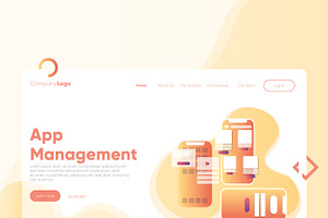 App Management - Banner & Landing