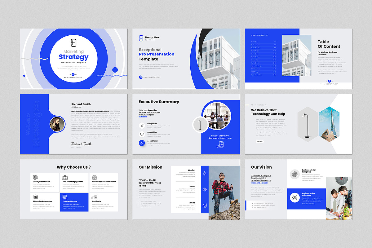 Marketing Strategy Presentation, a Marketing Template by CreativeSlides (Photo 5 of 9)
