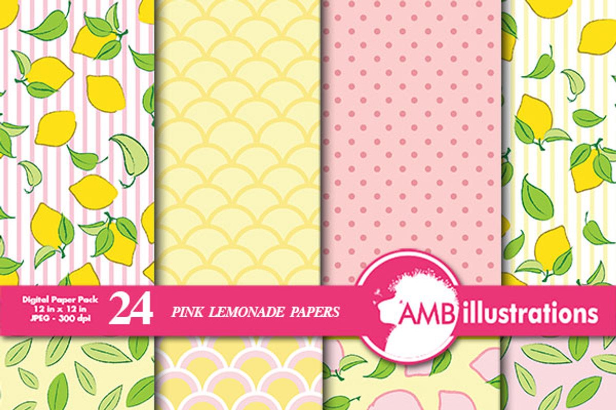 Digital Papers, Lemonade AMB-486 preview 2