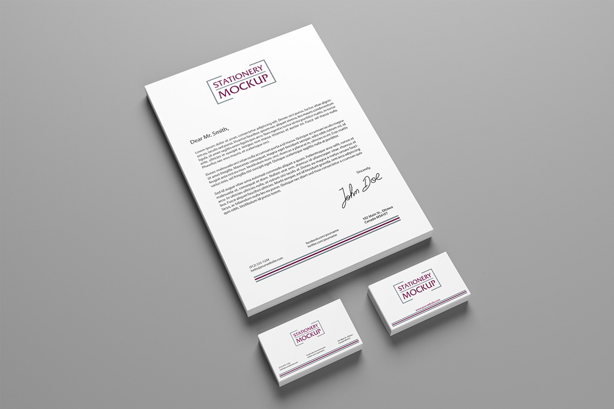 Branding / Identity Mock-Up, a Pens & Pencil Mockup by aykutfiliz (Photo 6 of 16)