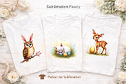 Farmhouse Easter Sublimation PNG, an Illustration by Artnoy (Thumbnail 7 of 8)