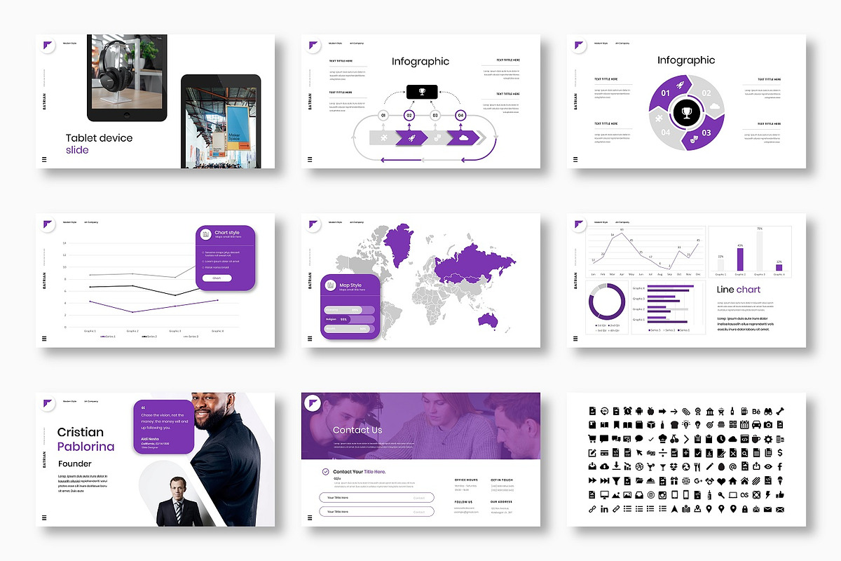Batrian – Business Keynote Template, a Presentation Template by Dens Creative Studio (Photo 5 of 6)