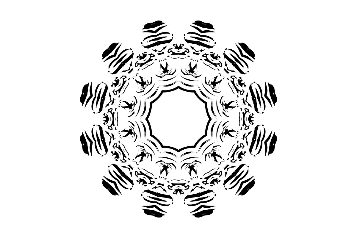 Artistic Mandala Vector Collection, a Decorative Illustration by NJ Himel (Photo 34 of 101)