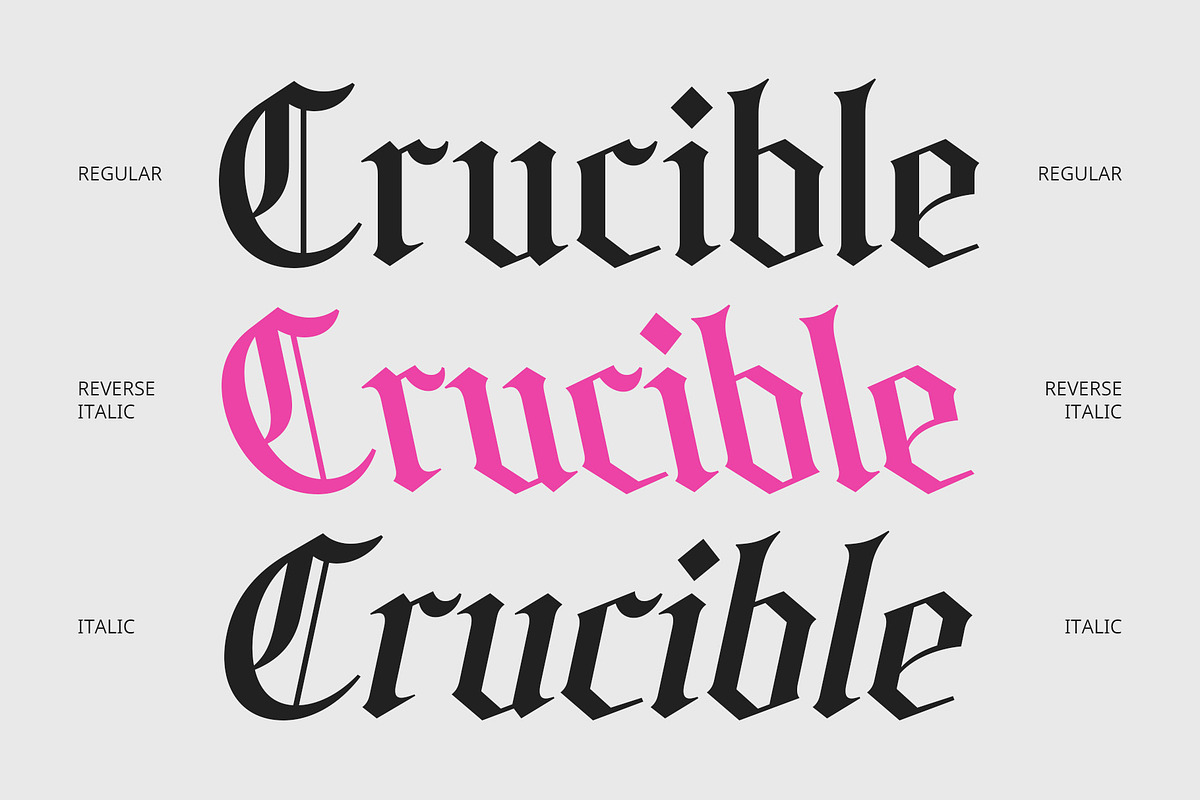 CS Rohesia – Gothic Font, a Blackletter Font by Craft Supply Co. (Photo 3 of 8)