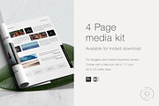 Media Kit Template - 4 Pages, a Resume Template by Leo Resume (Thumbnail 6 of 7)