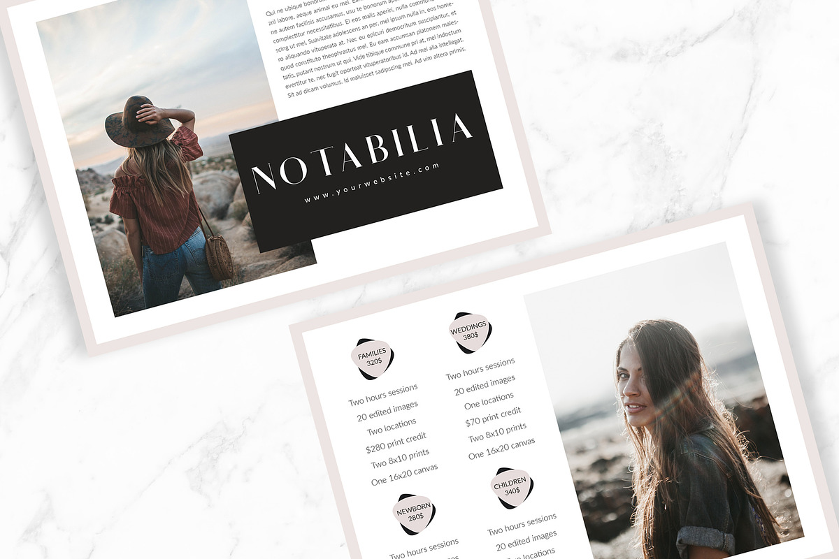 Pricing Guide, a Flyer Template by Eesome Design Studio (Photo 2 of 3)