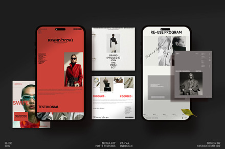 EVO | Social Media Kit, a Social Media Template by Studio Industry