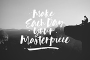 Lunar Blossom, a Script Font by Sam Parrett (Thumbnail 3 of 9)