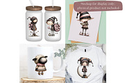 Pink Elves Nursery Baby Shower, a Decorative Illustration by Nicole Branger Art (Thumbnail 13 of 20)