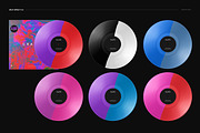 Vinyl Record & Cover Mockup Set, a Merchandise Mockup by creatsy5 (Thumbnail 37 of 54)