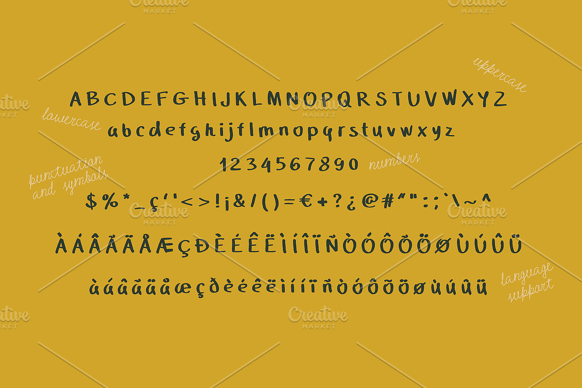Getafe Font, a Handwritten Font by Popova (Photo 3 of 8)