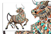 Ethnic Collection: Bull, an Animal Illustration by ArtoJoy (Thumbnail 4 of 4)