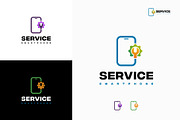 Set of Phone Shop logo designs, a Branding & Logo Template by Lucky Creative (Thumbnail 5 of 5)