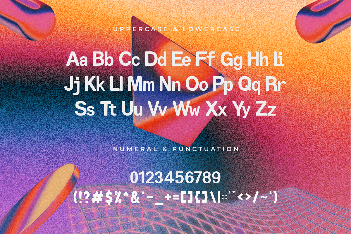 Lo-flicker – Modern Display Font, a Sans Serif Font by overlaytemplates (Photo 4 of 5)