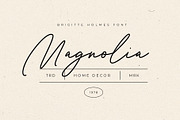 Brigitte Holmes Handwritten Font, a Handwritten Font by RantautypeStudio (Thumbnail 4 of 12)
