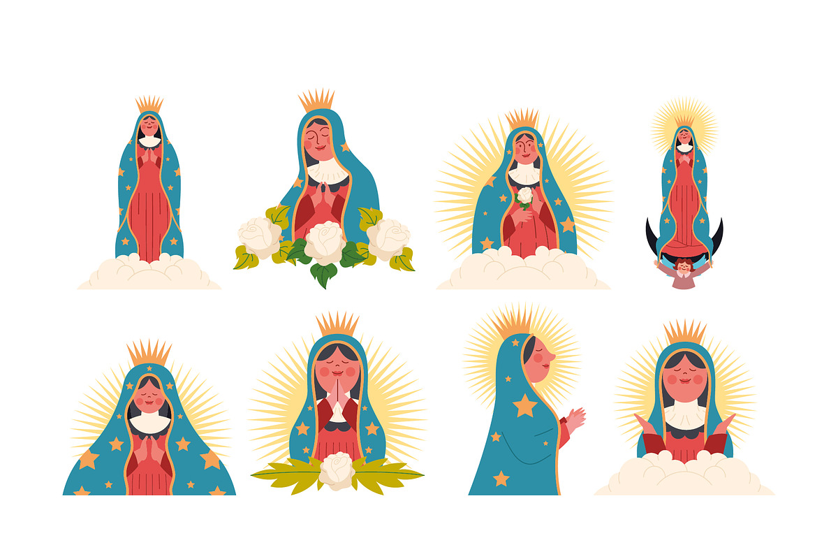 Virgin of Guadalupe Set
