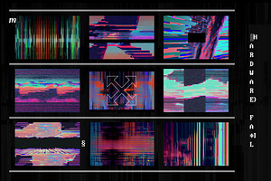 GLITCH_2K Glitch Backgrounds, Extras