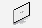 iMac Isometric & Simple Mockups Set, a Mac Mockup by tamiq (Thumbnail 4 of 5)