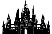 Fantasy Castle Silhouette, an Object Graphic by Creativeshirt (Thumbnail 20 of 20)